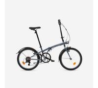 Bicicleta plegable 20 pulgadas 6V Tilt 120 gris Talla única