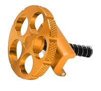 Bicicleta Plegable de Aluminio C Hebilla, Aluminio de Alta Resistencia Hingle Clamp C Hebilla Ajustada para Las Bicicletas Plegables para Plegar el Elevador para Plegar el Marco (Gold)