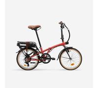 Bicicleta Plegable Eléctrica E Fold 500 Rojo teja Talla única