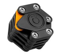 Bicicleta plegable flexible con cadena de acero, código de combinación antirrobo y carcasa de ABS para scooters, plegable flexible de viaje