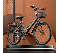 Bicicleta Plegable para Niños De 8 A 15 Años, Bicicleta con Cambio Velocidad De 18/20/22 Pulgadas, Bicicleta para Acampar Al Aire Libre, Bicicleta Plegable De Acero Al Carbono E,18inch