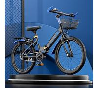 Bicicleta Plegable para Niños De 8 A 15 Años, Bicicleta con Cambio Velocidad De 18/20/22 Pulgadas, Bicicleta para Acampar Al Aire Libre, Bicicleta Plegable De Acero Al Carbono D,18inch