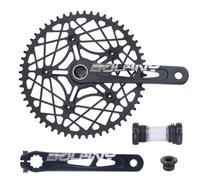 Bicicleta Plegable Platos Y Bielas 170mm 130 Juego de bielas de bicicleta