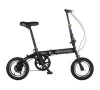 Bicicleta Plegable Urbana De 12" con Cuadro De Acero Al Carbono, Frenos De Disco Y Pedales Plegables, Tamaño Pequeño. B,12 Inch