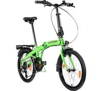 Bicicleta plegable ZF20 Speed Folder, 20 pulgadas, 6 velocidades, verde - N