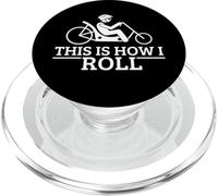 Bicicleta reclinada This Is How I Roll Funny Recumbent Bicycle PopSockets PopGrip para MagSafe