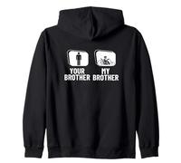Bicicleta reclinada Your Brother My Brother Bicicleta reclinada Sudadera con Capucha