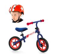 Bicicleta sin pedales - Minibike Azul Molto + Casco Rojo Star