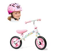 Bicicleta sin pedales Minibike Rosa Molto + Casco Rosa MLT