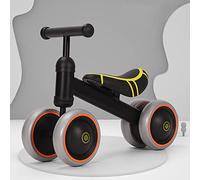 Bicicleta SIN Pedales para Niños y Niñas DE a Partir de 1 año Correpasillos Bebe de 10-24 Meses - Bicicleta Infantil - Juegutes Bebes de 10 a 24 Meses-50 * 18 * 38cm-Negro