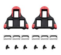 Bicicleta SPD Cleats Pedal, Pedal, Compatible con Shimano SPD SL Cleats, Duradero, Antideslizante, Adecuado para Bicicleta de Carretera, Bicicleta de Montaña, Bicicleta de Ciudad, Rojo
