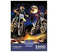 Bicicleta Suciedad Puzzle 1000 Piezas, Clásicos Rompecabezas De Bricolaje, Juego Familiar, Puzzles Gift, para Adultos Y Niños A Partir De 12 Años 70x50cm/1000pcs