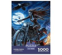 Bicicleta Suciedad Puzzle 1000 Piezas, Diversión Rompecabezas De Bricolaje, Desafío Ideal, Puzzles Gift, para Adultos Y Niños A Partir De 12 Años 38x26cm/1000pcs