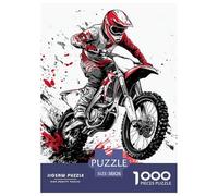 Bicicleta Suciedad Puzzle 1000 Piezas, Entretenimiento Rompecabezas De Bricolaje, De Noches De Juegos Desafiantes, Puzzles Gift, para Adultos Y Niños A Partir De 12 Años 38x26cm/1000pcs