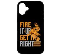 Bicicleta todoterreno Fire It Up Get It High ATV Rider Carcasa para iPhone 16 Plus