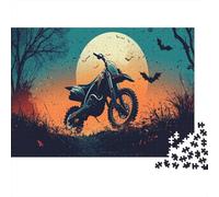 Bicicleta Todoterreno Rompecabezas De Madera De 1000 Piezas para Adultos Rompecabezas Desafiante para Adultos Regalo De 1000 Piezas O Piezas Enteras para Hombres Y Mujeres 1000pcs (75x50cm)