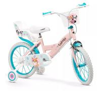 Bicicleta Toimsa para niños con canasta y asiento para muñecas - tamaño 16.