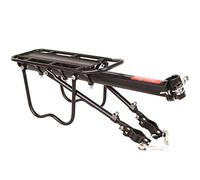 Bicicleta Trasera Estante,Portaequipajes de LiberacióN RáPida para Bicicletas Portaequipajes Trasero de Ciclo Ajustable,Carga de AleacióN de Aluminio 75 Kg/A / 54x13.5cm