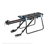 Bicicleta Trasera Rack Portaequipajes para Equipaje Portaequipajes Portabicicletas Ajustable para Carga de AleacióN de Aluminio 50 Kg Accesorios para Bicicletas MTB con Reflector/A/Secc