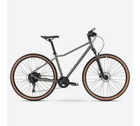 Bicicleta Trekking con suspensión Cuadro Alto ACTV 500 Verde XL
