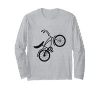 Bicicleta Vintage Banana Seat King of The Cul-Desac con Estampado Retro Manga Larga