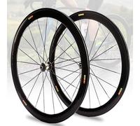 Bicicletas De Carretera Juego De Ruedas Con Cierre Rápido 700C Llantas De Aleación De Freno V Rueda Delantera Rueda Trasera Altura 40 Mm/50 Mm 20H Bujes Para Cassette De 7-12 Velocidades,50mm