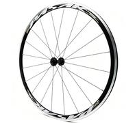 Bicicletas De Carretera Rueda 700C Rueda Delantera/Trasera 30 Mm Freno C/V Llanta 20/24H QR Rodamientos Sellados Bujes para Cassette De 8-12 Velocidades(Black-Gray,Front)