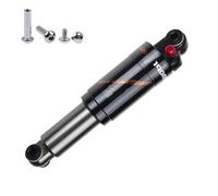Bicicletas de choque trasero con cámara de aire única, plegables, aleaciones de aluminio, amortiguadores traseros de presión de aire duraderos