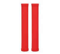 Bicicletas Handlebar Grips Mountain Bike Bikes Bikes de manejo sin deslizamiento Atrada de barra ergonómica Confastero Diseño elegante 4 colores (Rojo)