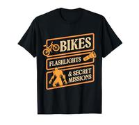 Bicicletas, linternas y misiones secretas Camiseta