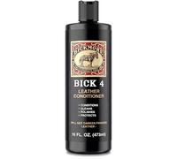 Bickmore Bick 4 - Acondicionador de cuero de 16 onzas líquidas, mejor desde 1882, limpiador y acondicionador, restaura el esmalte y protege todas las pieles con acabado liso