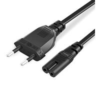 BICMIC Cable de Alimentación Tipo C Euroconector a C7 Hembra Euro 8 para TV, BLU-Ray y Electrodomésticos - 3M