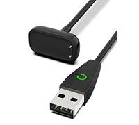 Bicmice Cable de carga para Fitbit Charge 5 Luxe Fitness & Health Tracker 1M Reemplazo Fitbit Charge 5 Luxe Cable de carga con botón de reinicio.