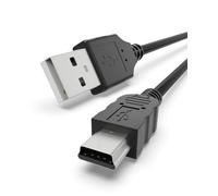 Bicmice USB Cable Cargador Compatible con Canon Nikon Camrea,PS3 Controller,Go pro,Dash Cam,Hard Drive,Garmin GPS,Microphone,Texas Instruments Calculator,MP3/MP4 Cable USB A a Mini-B