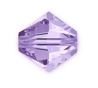 Bicone - Separador de cuentas de cristal para pendientes, pulseras, collares, tobilleras, llaveros con cierre