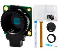 Bicool Raspberry Pi - Módulo de cámara HQ para Pi 4B/3B+/3B/2B/A+/Zero/W/Zero WH, sensor IMX477 de 12.3 MP, lentes de montaje C/CS, alternativa para cámara Pi V2