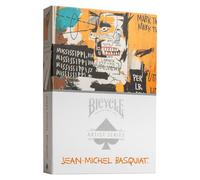 Bicycle Artist Series Jean-Michel Basquiat - Juego de Cartas de edición Limitada en Caja, 2 Barajas de Primera Calidad, Fabricadas en Estados Unidos, en Caja de Regalo