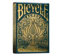 Bicycle Aureo Leonardo da Vinci Baraja de Cartas de Poker Premium de Colección, Color Dorado (1042051)