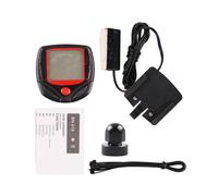 Bicycle Automatic Pulse Speed Indicator Speedometer LCD Backlight Mountain Bike