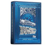 Bicycle Back to The Future Baraja de Cartas para coleccionsitas, Magia y cardistry basada en la Famosa película Regreso al Futuro