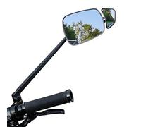 Bicycle Backsight Glass - Two Piece Polycarbonate Panoramic-View, Speculum, Commuting Pedaling Athletics Training Path Mud Spouse Guys Ladies Youth, Unit | for Safety Supervision