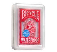 Bicycle Baraja Cartas Waterproof, Naipes de plástico Transparente, Hechas de 30% plástico Reciclado, Juegos de Piscina, Viajes a la Playa o Juegos de Fiesta