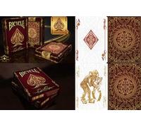 Bicycle - Baraja de Cartas Excellence - Fabricada por la Compañía Americana - Cartas para Trucos de Magia