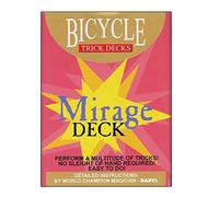 Bicycle- baraja de Trucos, Color, Rojo (Murphy’s Magic Supplies Inc. MIRAGEDEC_Red)