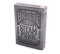 Bicycle Silver Steampunk Baraja de Cartas para coleccionistas, Color Plata (US Playing Card Co. 10015809)