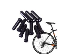 Bicycle Brake Cable End Caps - 10 piezas de aluminio aleación de cable | Universal Road Bike Shifter Wire End Protectors Locking Anti Split Cycling Accessories Kit