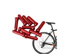 Bicycle Cable End Caps | Brake Wire Cover Tips | 10 Pcs Aluminum Alloy Shifter Ferrules, Mountain Bike Crimps Accessory; Replacement Road Cycling Parts, Metal Housing Protector Kit, Gear