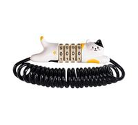 Bicycle Cable Lock - Wired Combination Security, 4-Digit Anti-Theft Device, Durablee Bike Lock | Mountain Road Electric Scooter Protection, Portable Travel Safety, Strong Steel Construction Easy Use