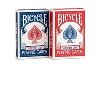Bicycle Cards - Cartas Bicycle Supreme Line - Flexible, Facilidad de Barajado, Resistente, Menor Cansancio - Ideal para Magia - para Principiantes y Avanzados - Baraja roja y Azul