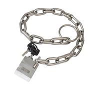 Bicycle Chain Lock, Anti Theft Padlock, 31.5 Inches Rust Resistant Protector with Strong Build, Security Tool, Modern Style Lock with Design, Outdoor Accessory for Garage and Patio